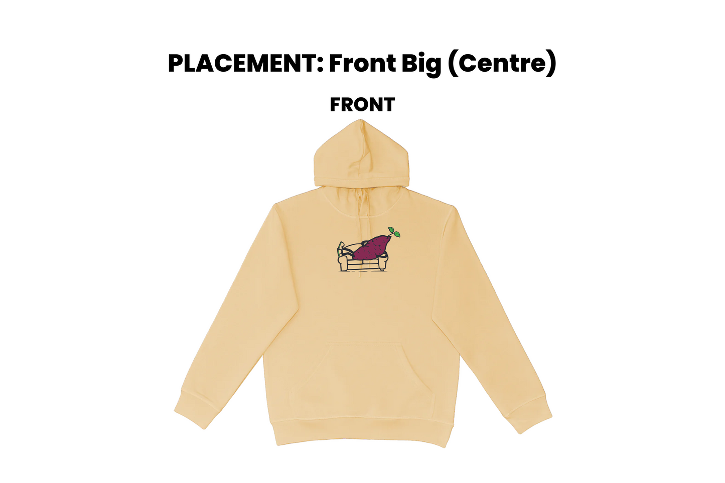 COUCH KŪMARA HOODIE.