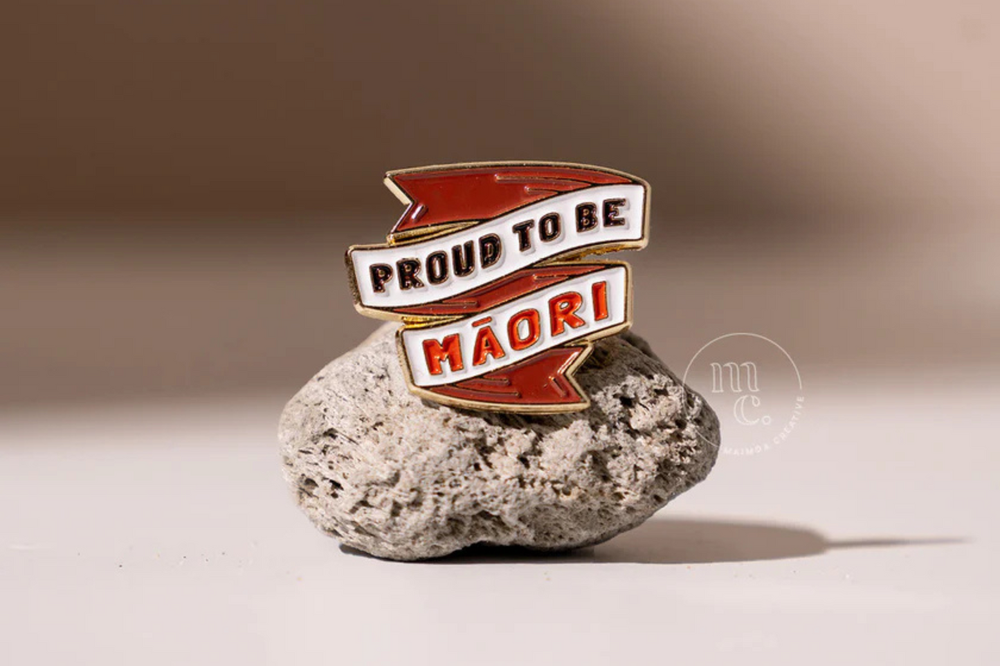 PROUD TO BE ENAMEL PIN.