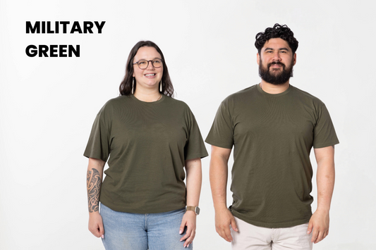 SUBTLY SARCASTIC TEE (MILITARY GREEN).