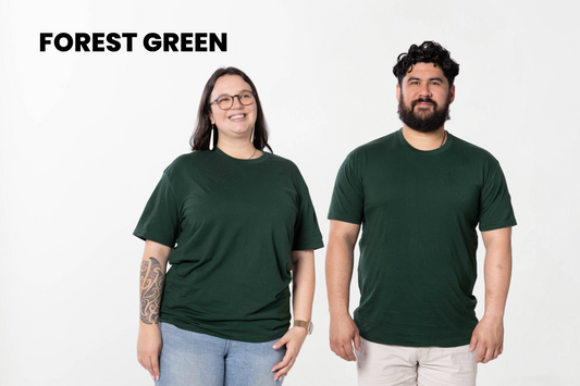 SUBTLY SARCASTIC TEE (FOREST GREEN).