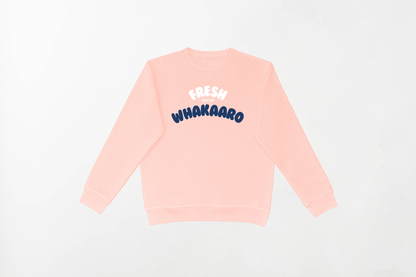 Whakaaro Indian Cotton Brushed Fleece Crewneck - Soft and Breathable Unisex Sweatshirt