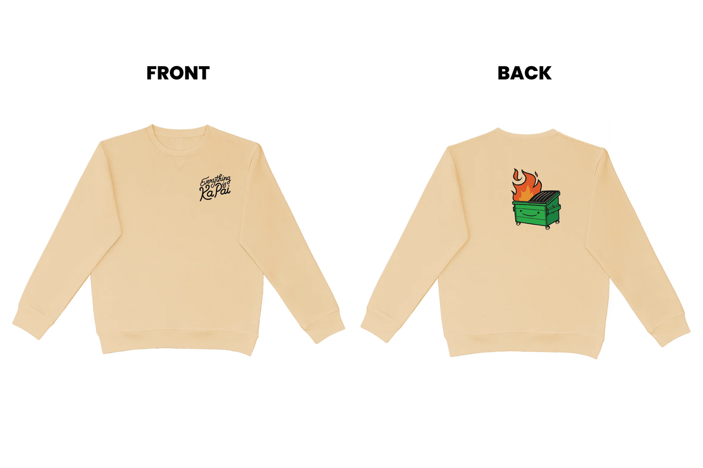 EVERYTHING IS KA PAI CREWNECK.