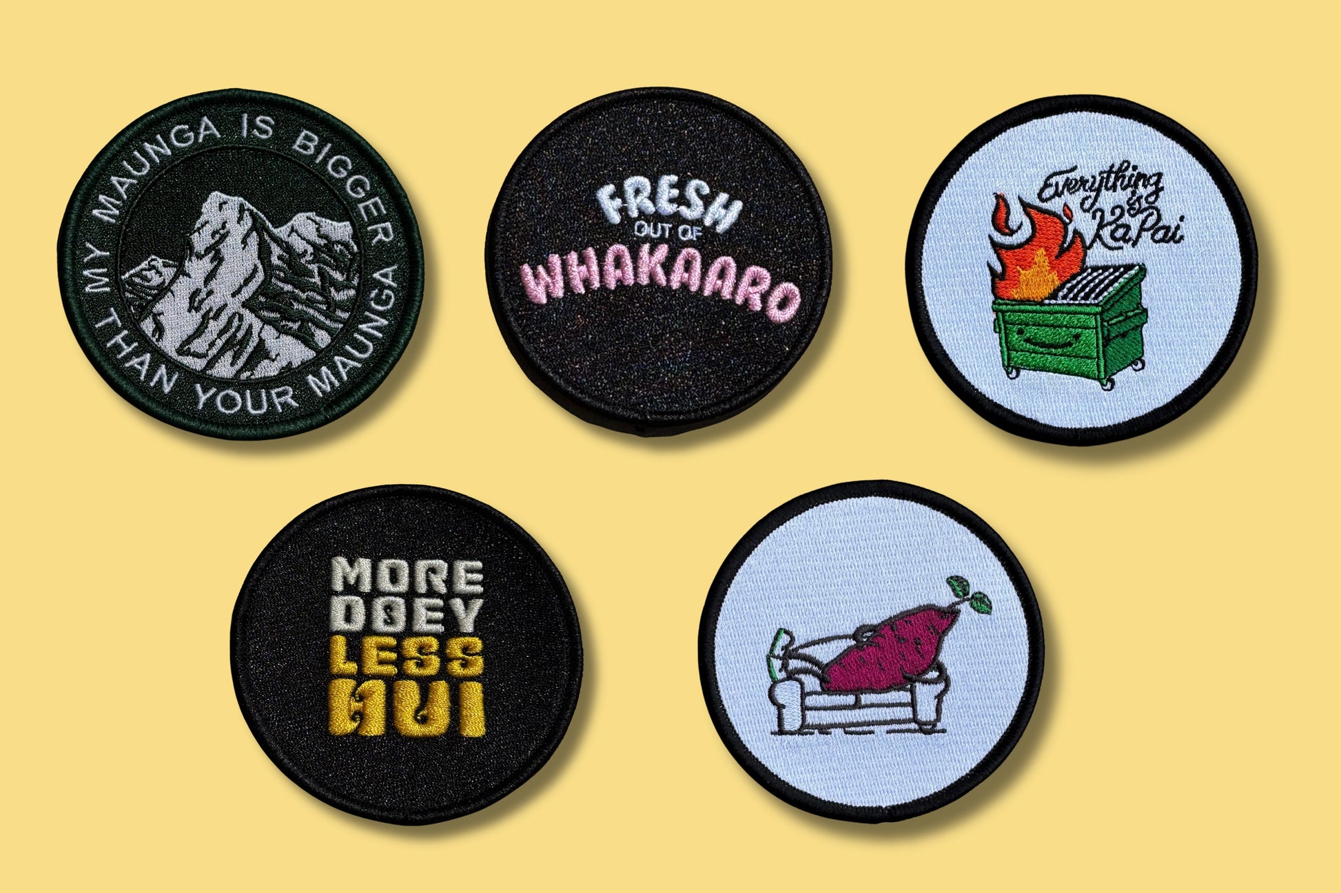 EMBROIDERY PATCHES.