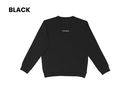 HINT OF SARCASM CREWNECK.