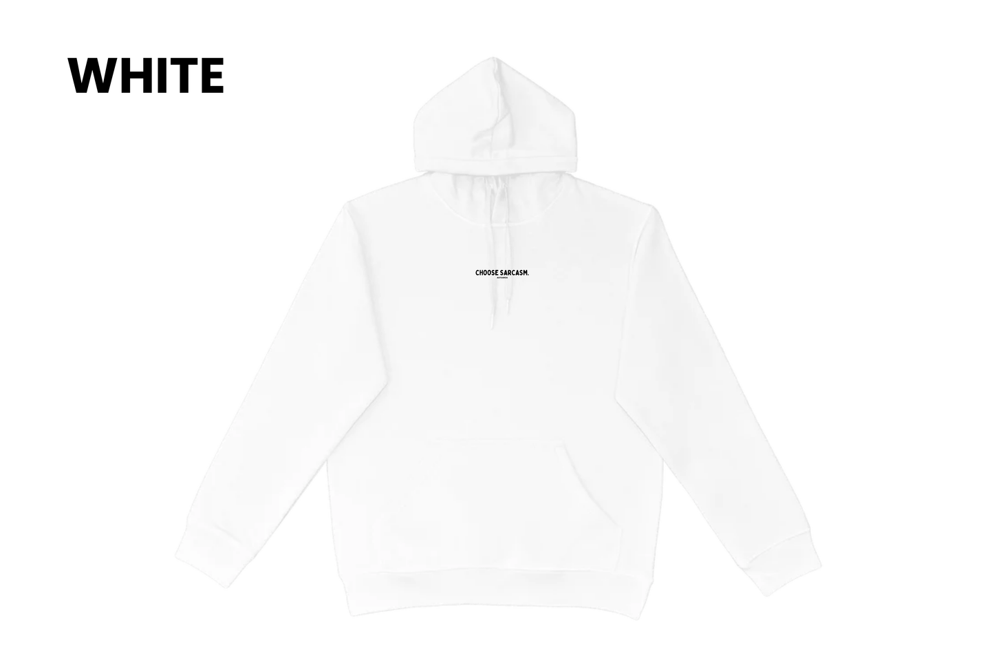 HINT OF SARCASM HOODIE.