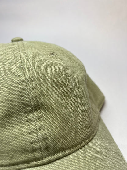 COTTON CANVAS CAP.