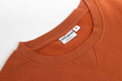 MORE DOEY, LESS HUI CREWNECK 80% Indian Cotton, 20% Polyester Crewneck - Soft and Breathable Unisex Crewneck