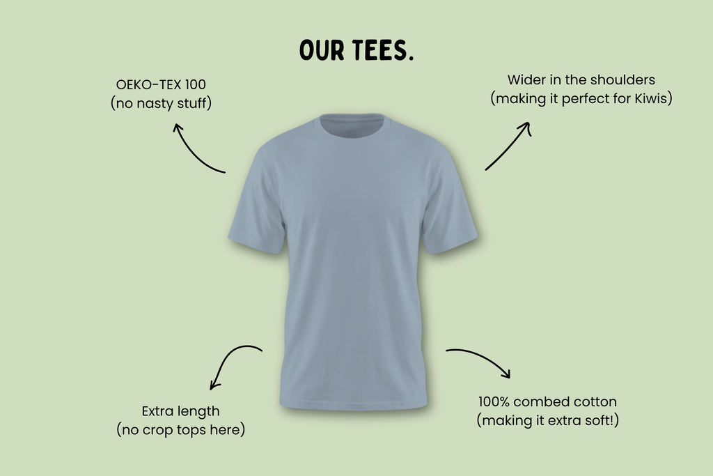 MORE DOEY, LESS HUI TEE.