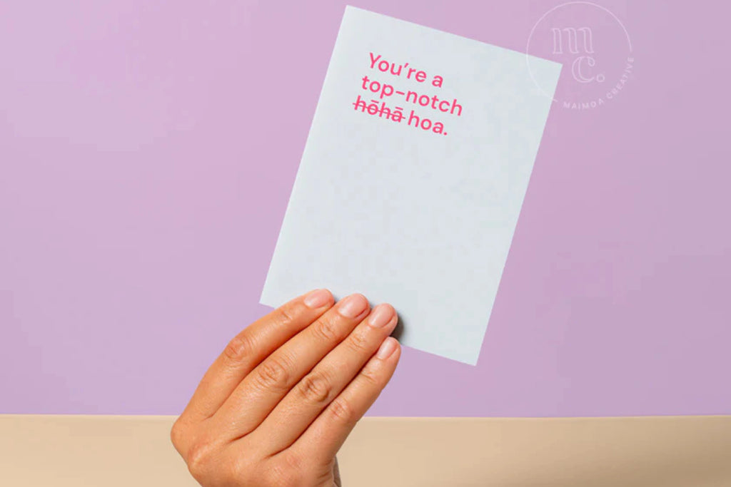 You're a top-notch hoa greeting card