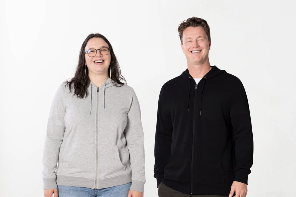 SUBTLY SARCASTIC ZIP HOODIE (BLANK + BASIC RANGE).