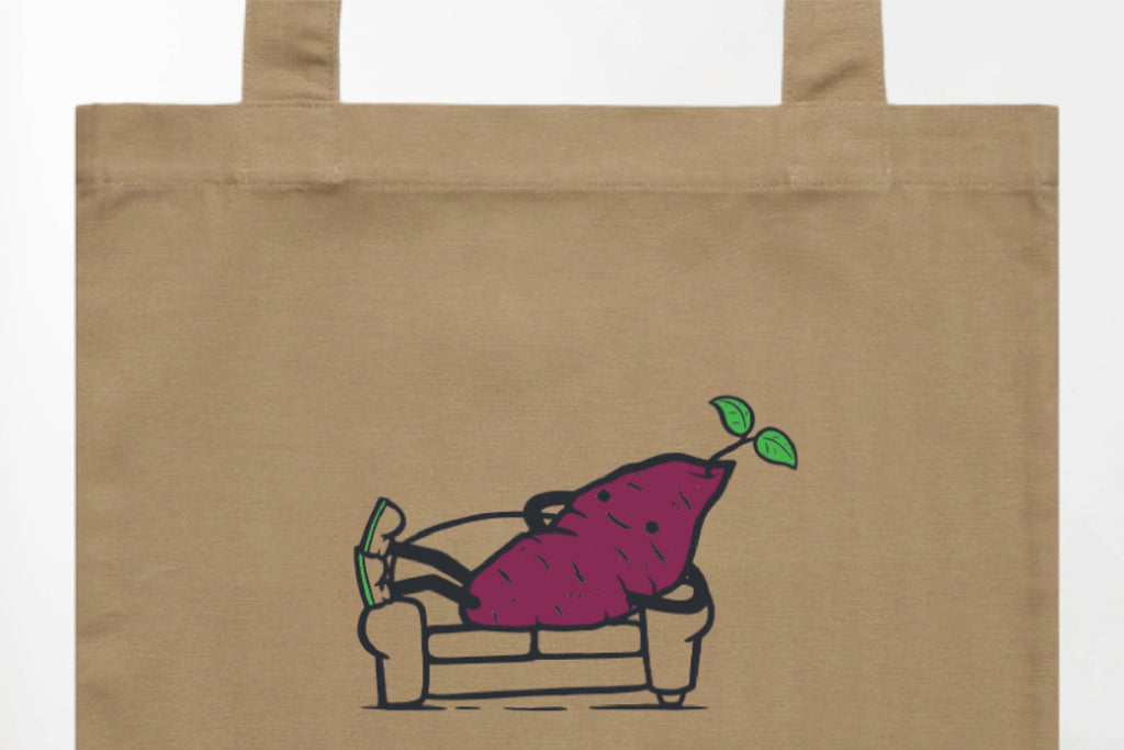 COUCH KŪMARA TOTE BAG.