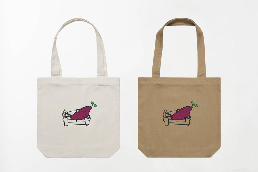 COUCH KŪMARA TOTE BAG.