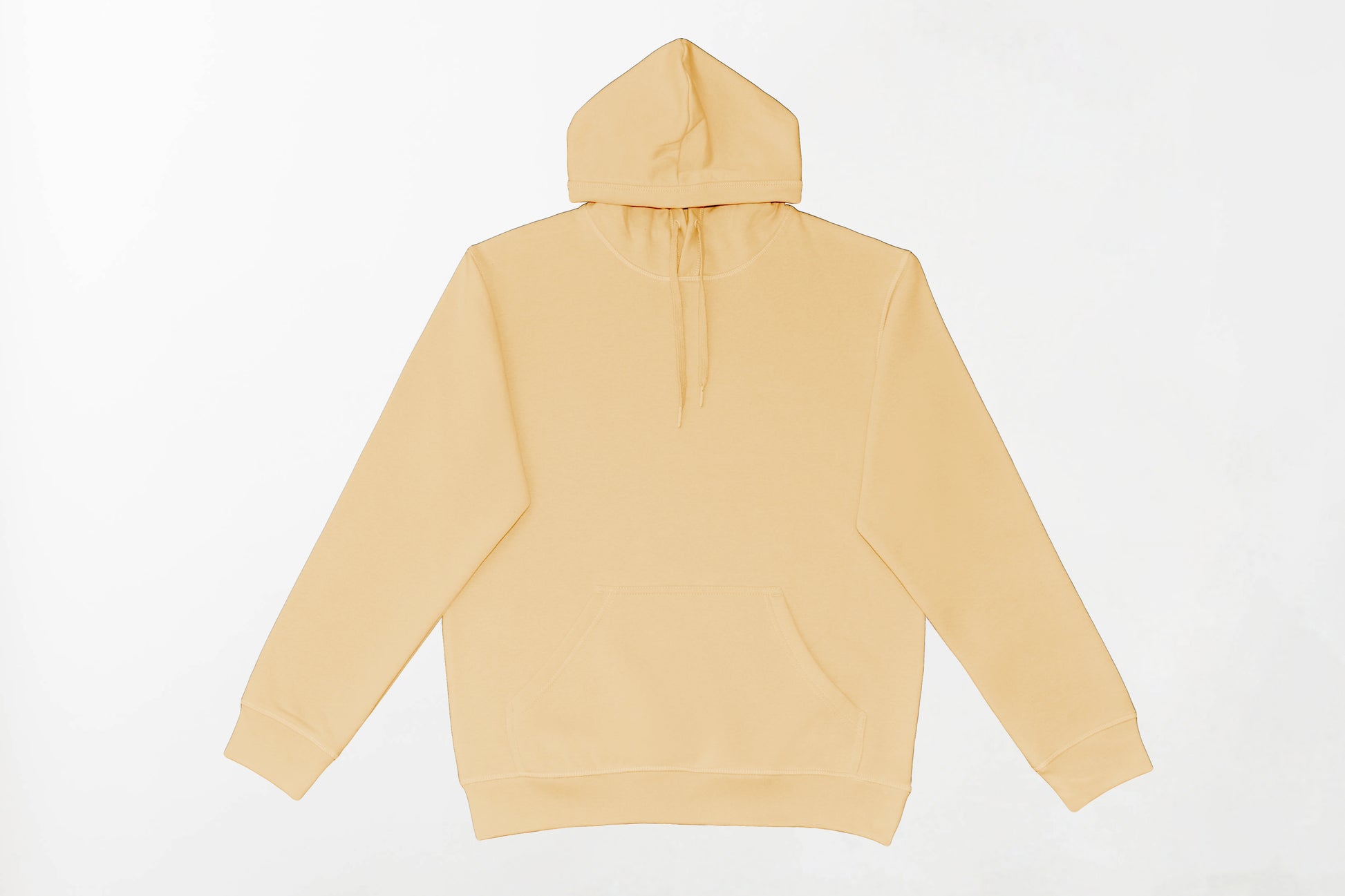 Flat lay of CHOOSE SARCASM's Blank Hoodie – unisex, Māori-inspired cotton/polyester hoodie for everyday NZ wear.
