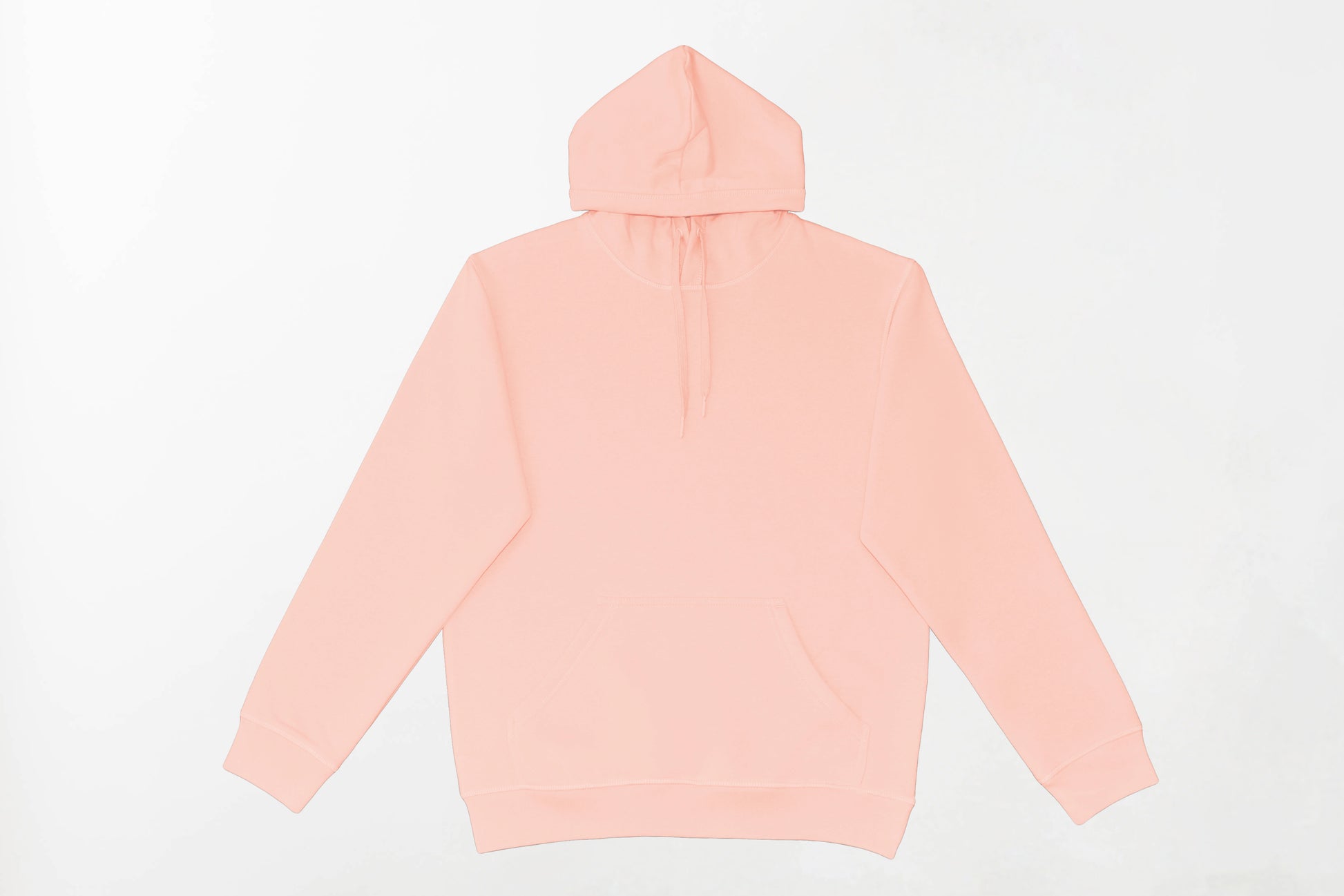 Flat lay of CHOOSE SARCASM's Blank Hoodie – unisex, Māori-inspired cotton/polyester hoodie for everyday NZ wear.