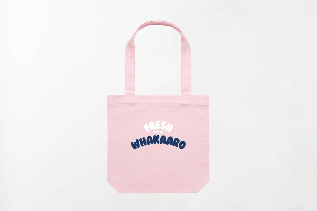 FRESH OUT OF WHAKAARO TOTE BAG.