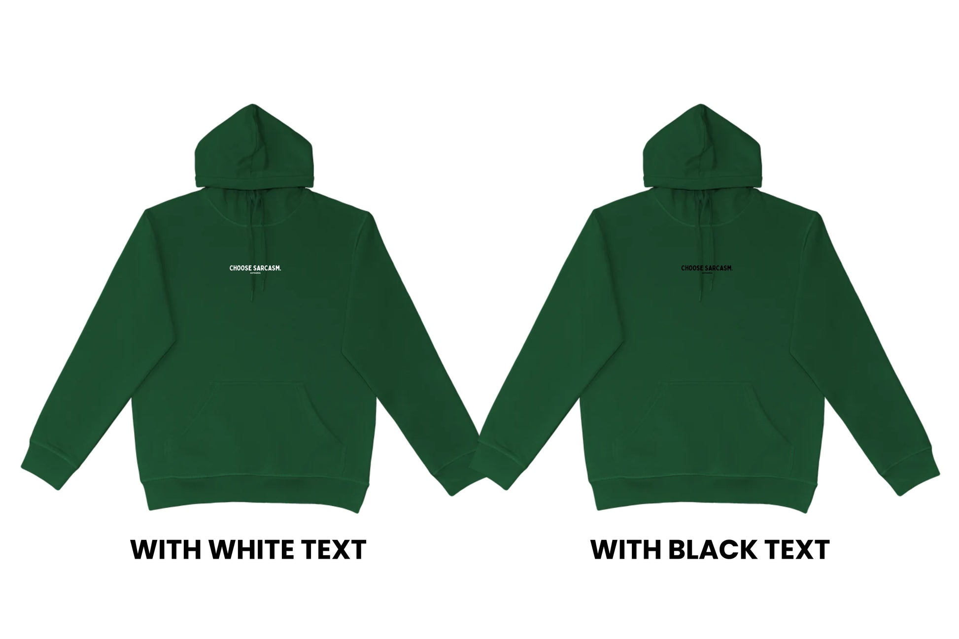 Flay lay of the Hint of Sarcasm Hoodie – unisex, Māori-inspired cotton/polyester hoodie for everyday NZ wear.