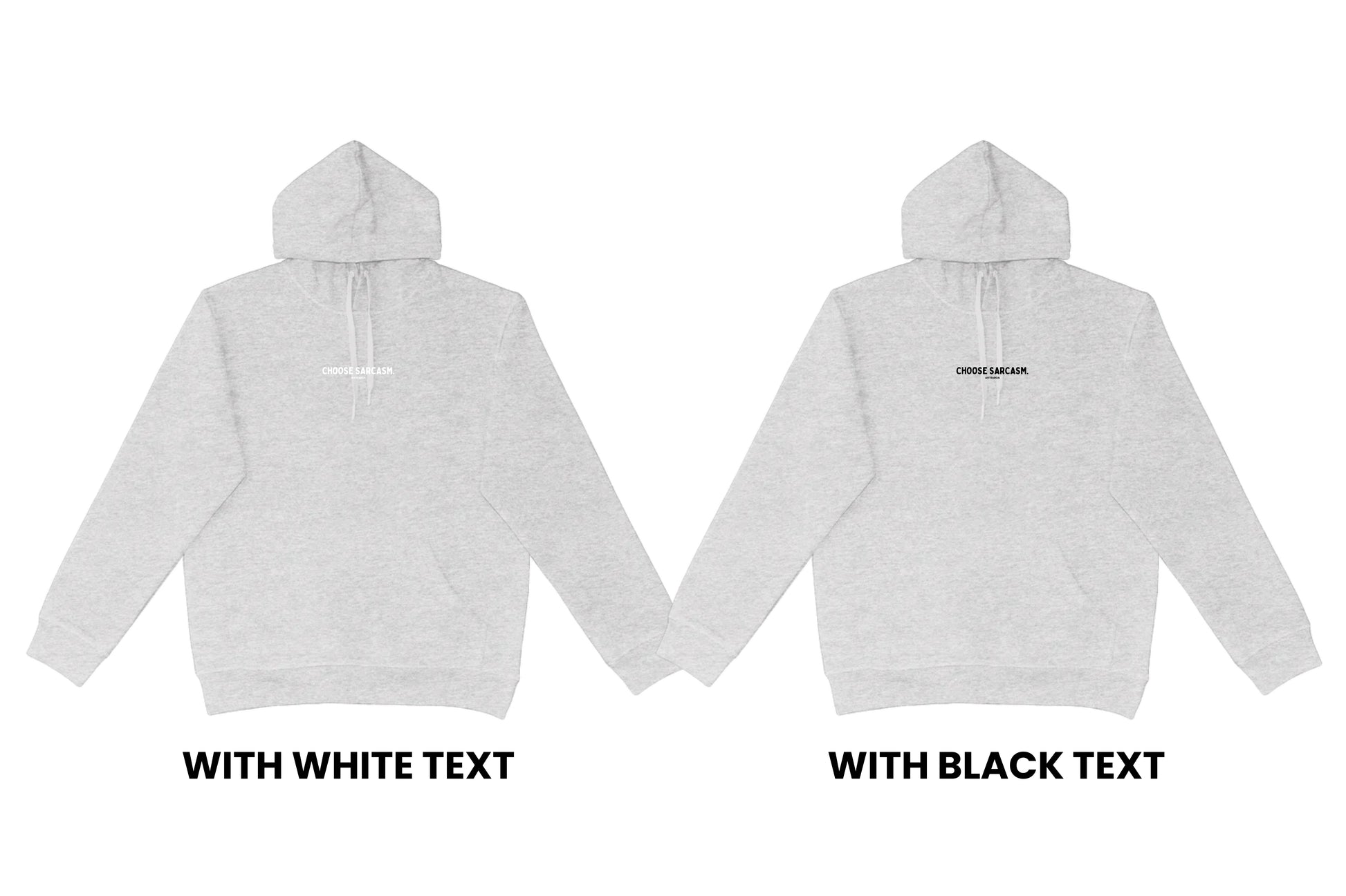 Flay lay of the Hint of Sarcasm Hoodie – unisex, Māori-inspired cotton/polyester hoodie for everyday NZ wear.