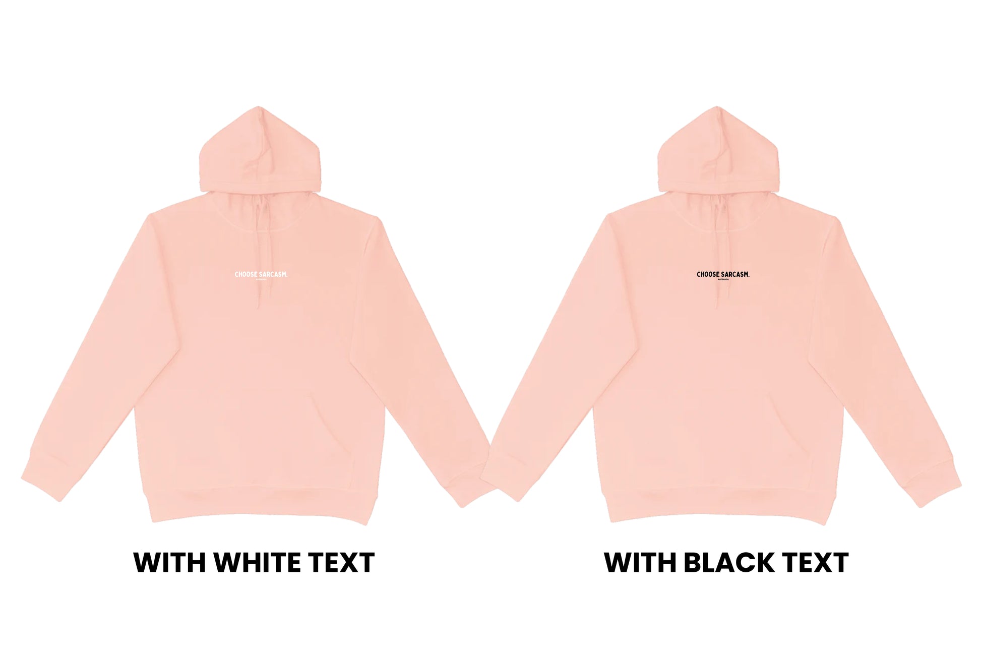 Flay lay of the Hint of Sarcasm Hoodie – unisex, Māori-inspired cotton/polyester hoodie for everyday NZ wear.