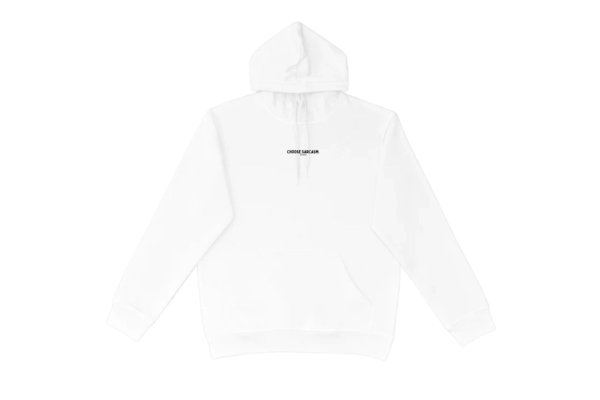 Flay lay of the Hint of Sarcasm Hoodie – unisex, Māori-inspired cotton/polyester hoodie for everyday NZ wear.
