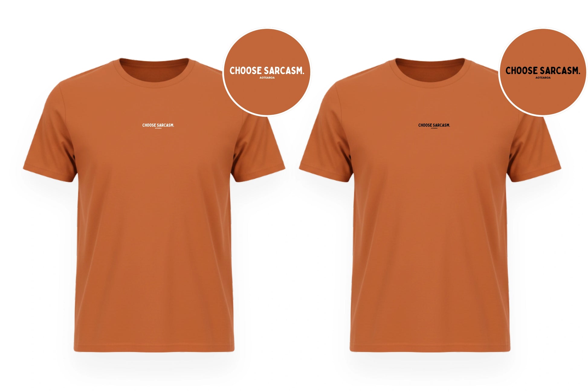 HINT OF SARCASM TEE.