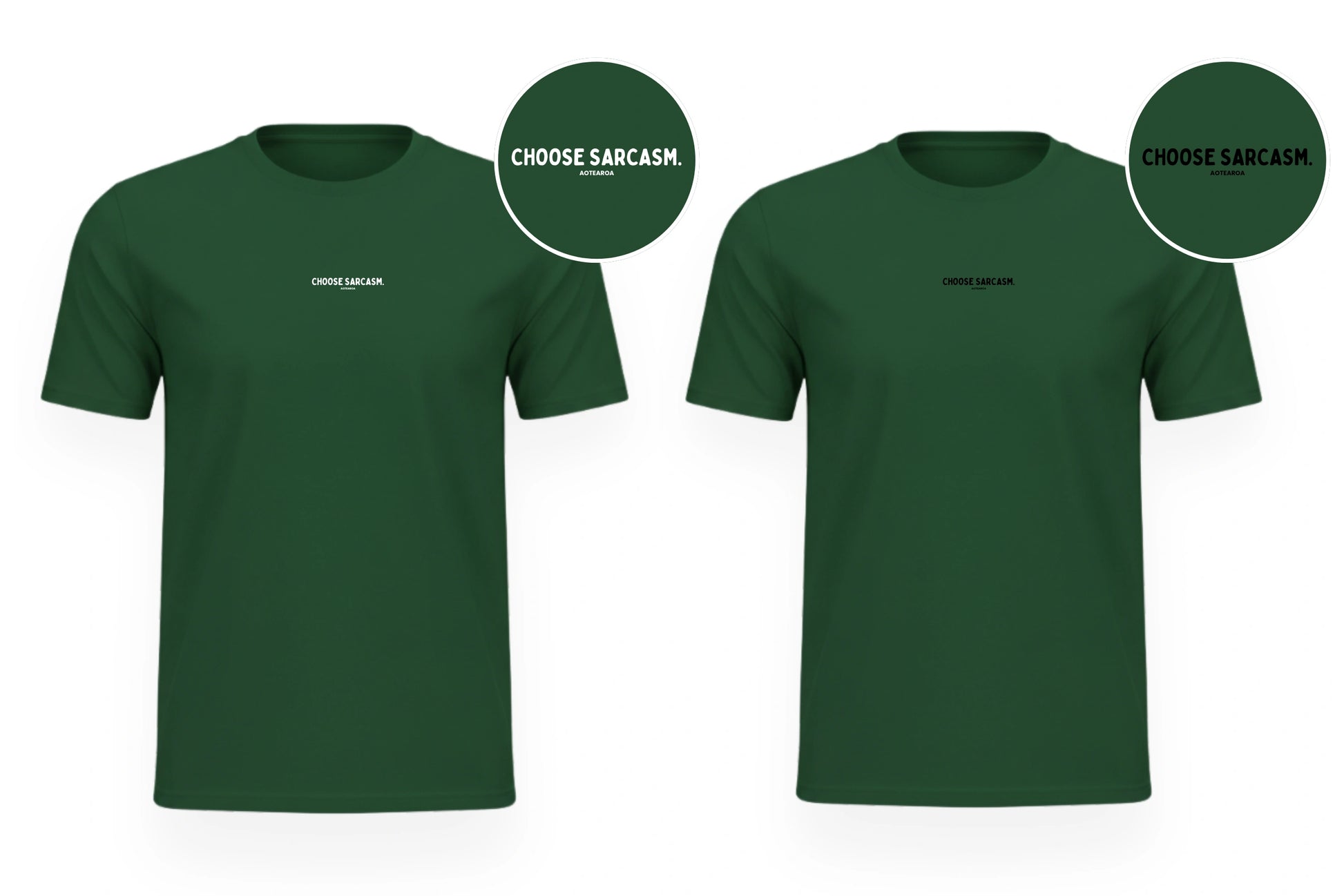 HINT OF SARCASM TEE.