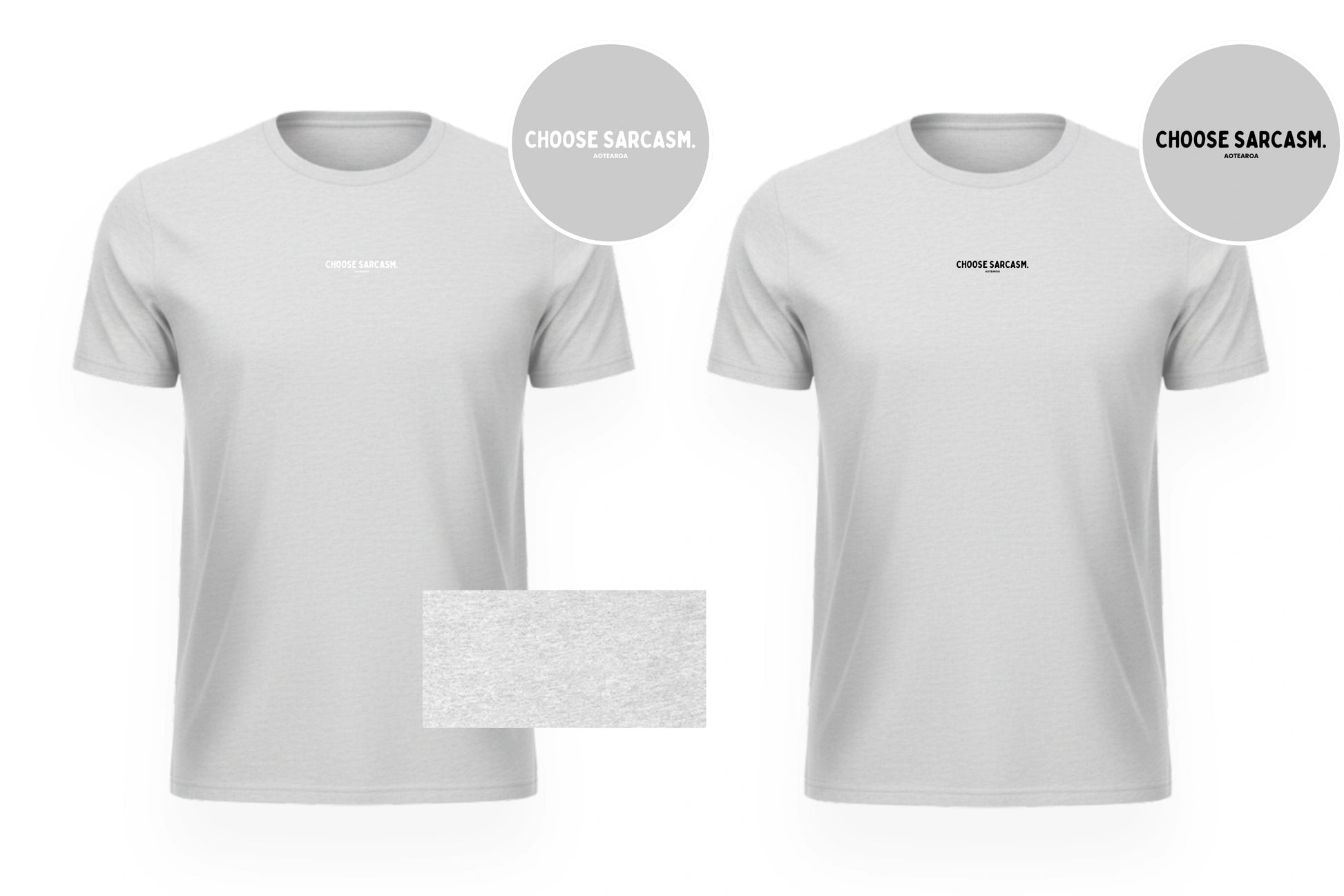 HINT OF SARCASM TEE.