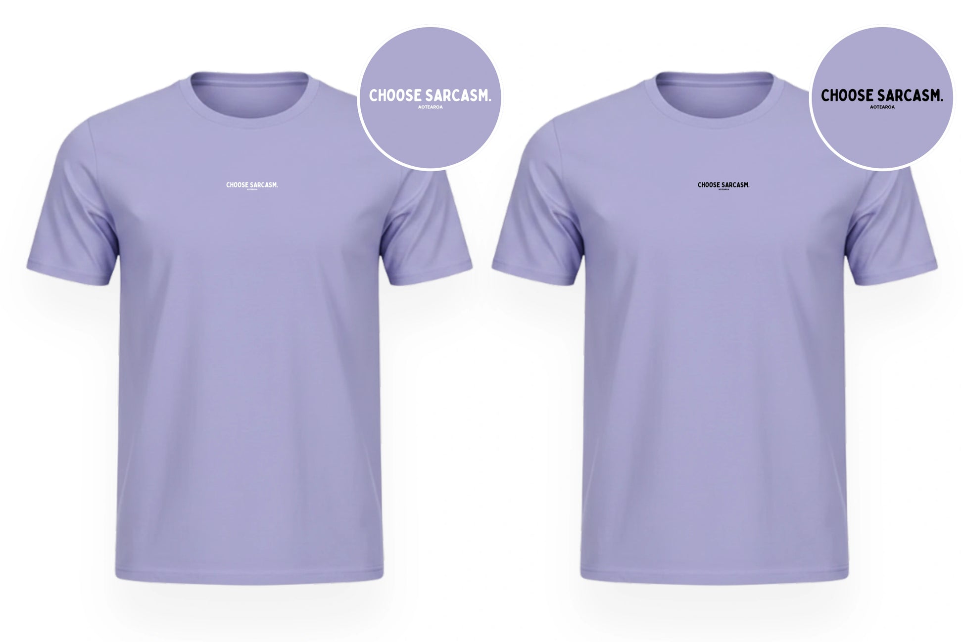 HINT OF SARCASM TEE.