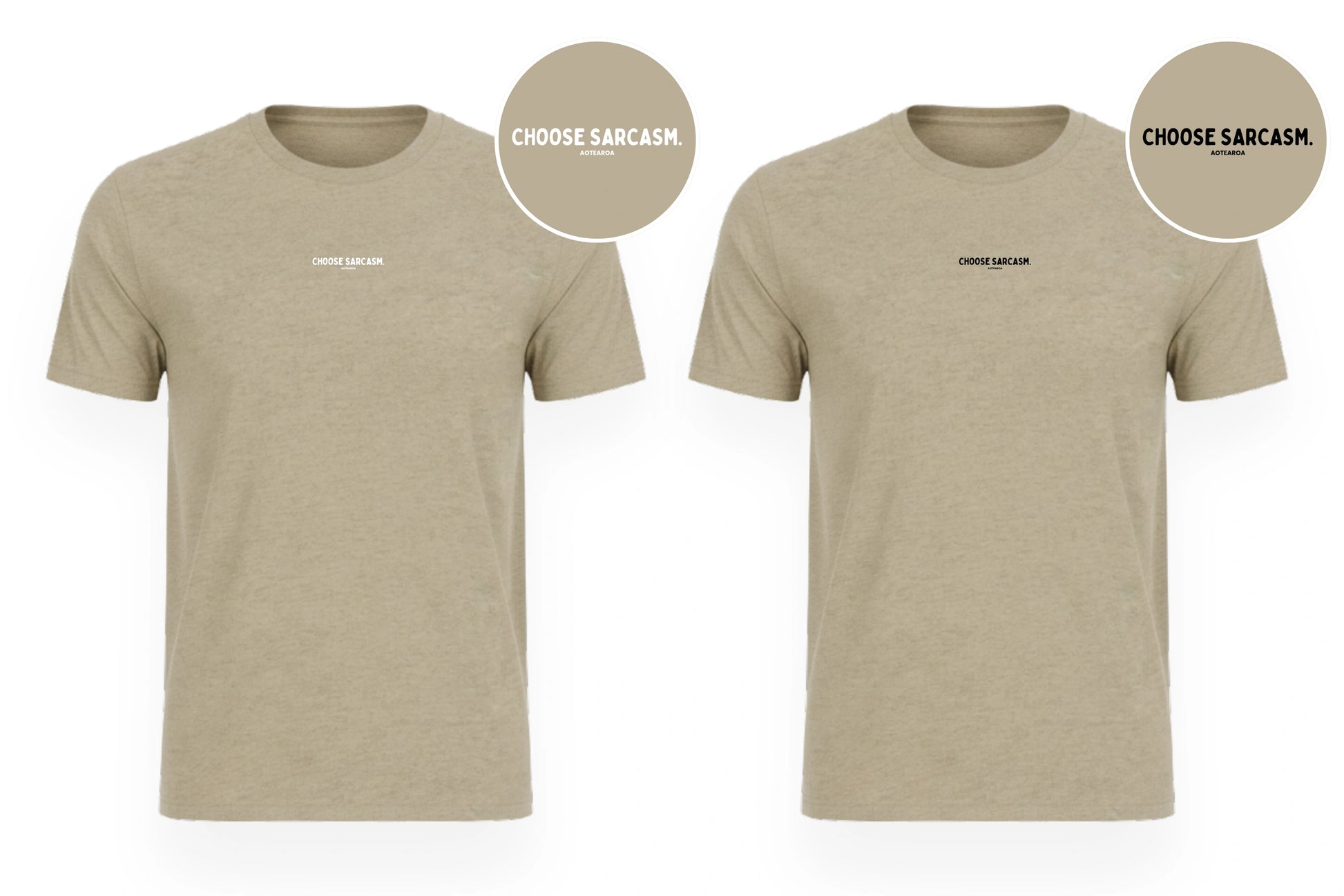 HINT OF SARCASM TEE.