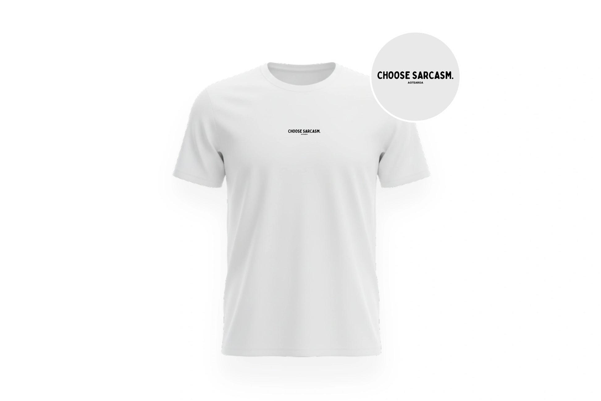 HINT OF SARCASM TEE.