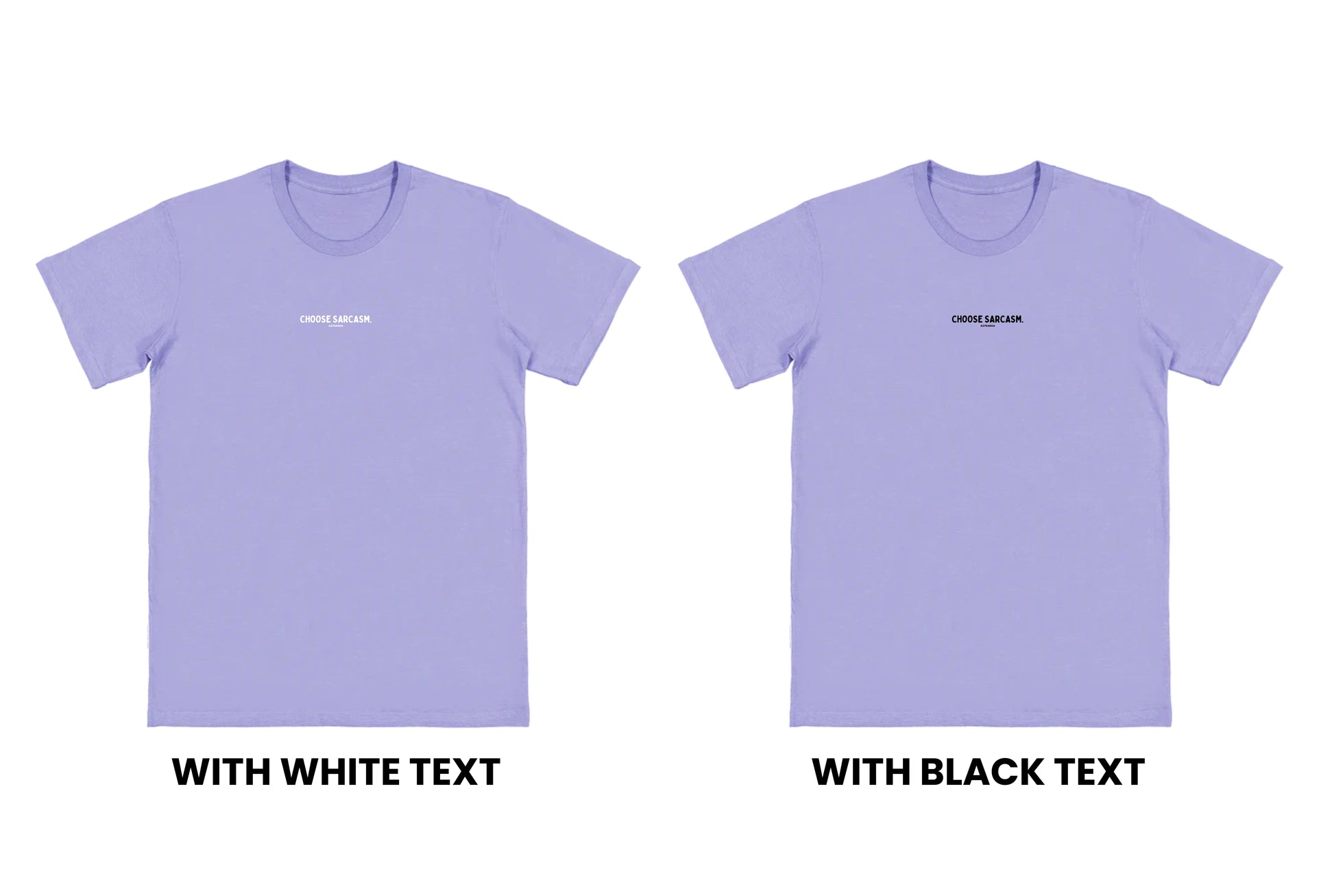 Flat lay of the Hint of Sarcasm Tee – unisex, Māori-inspired cotton T-shirt for everyday NZ wear.