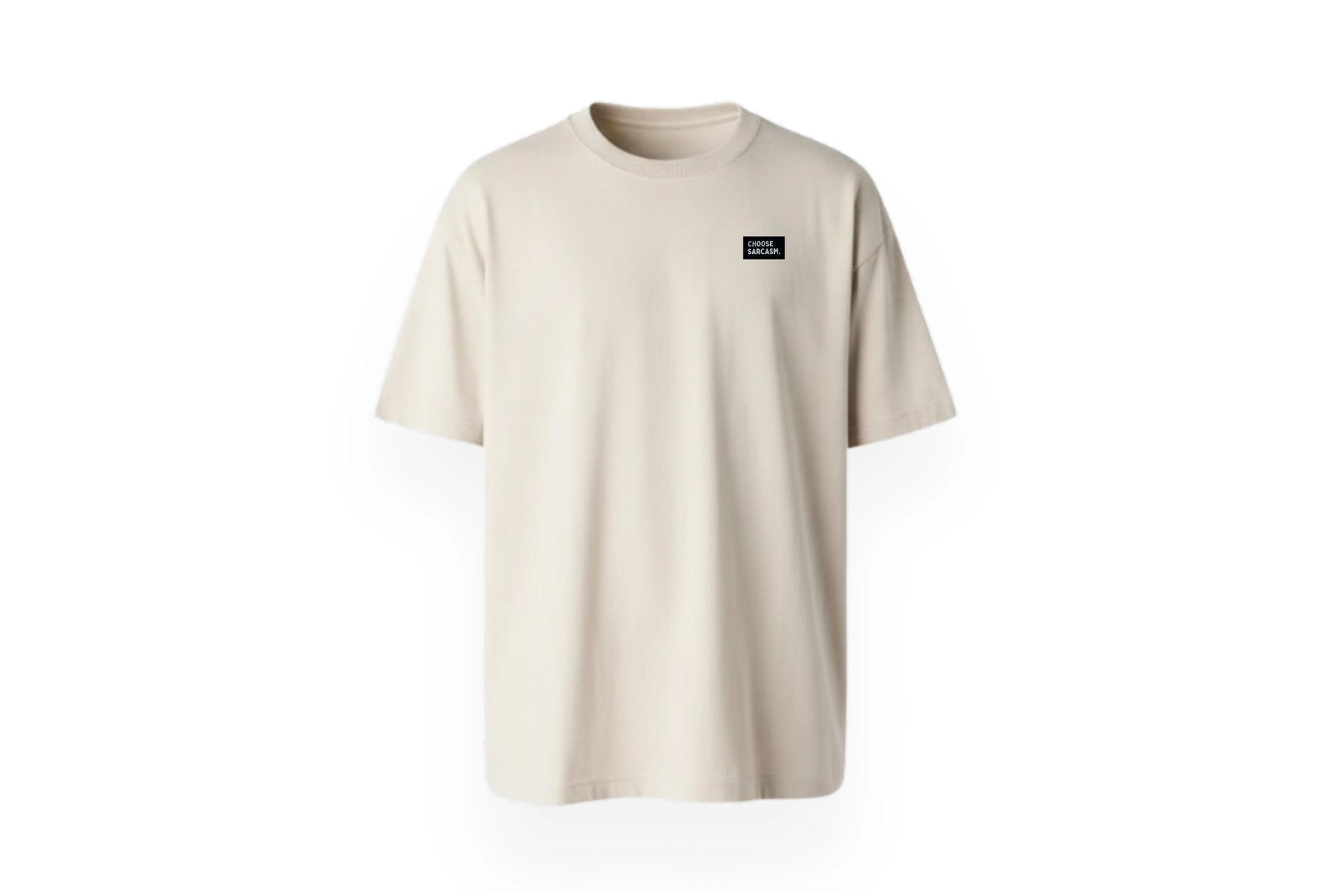BOX TEE WITH PATCH.