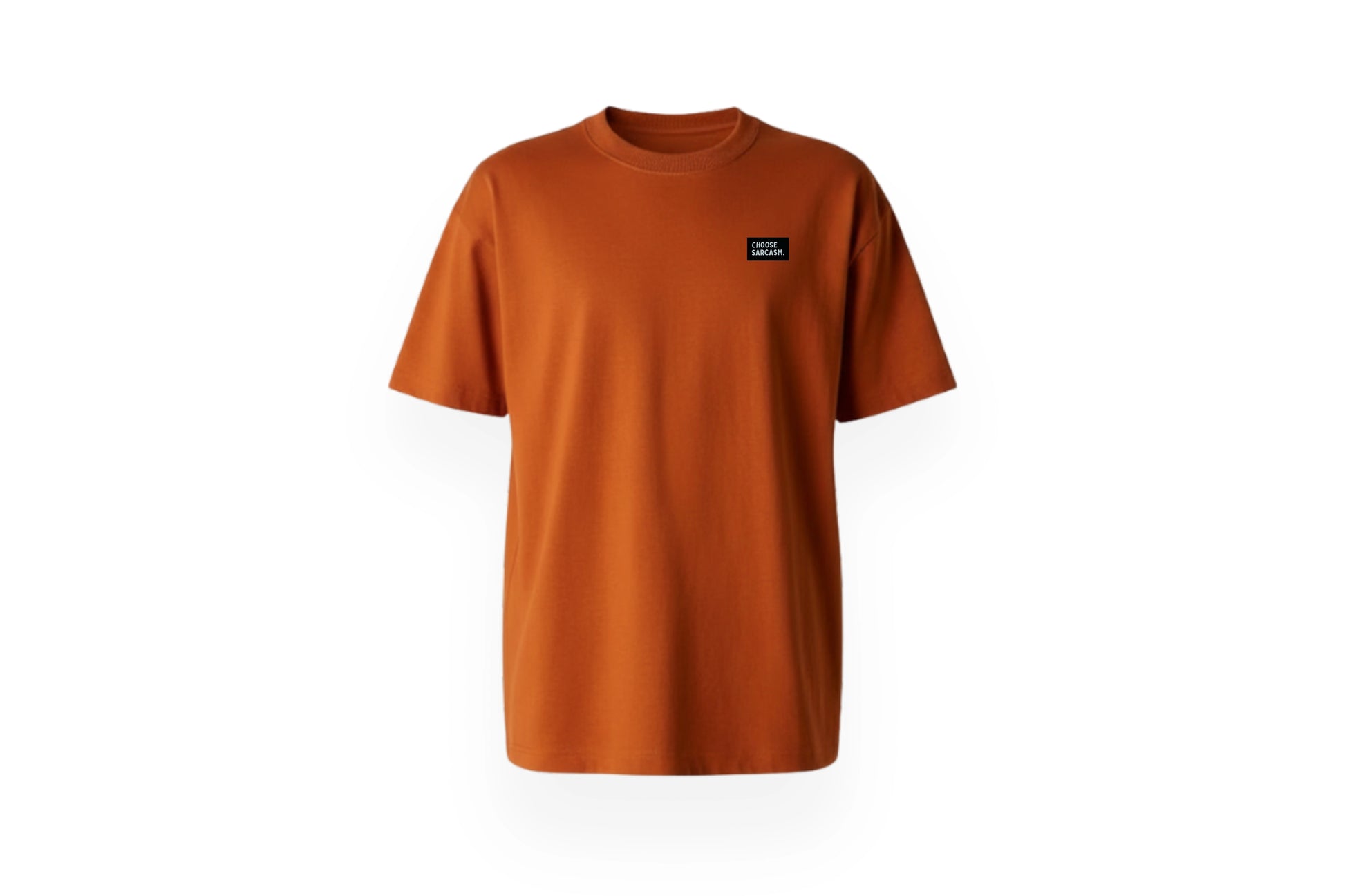 BOX TEE WITH PATCH.