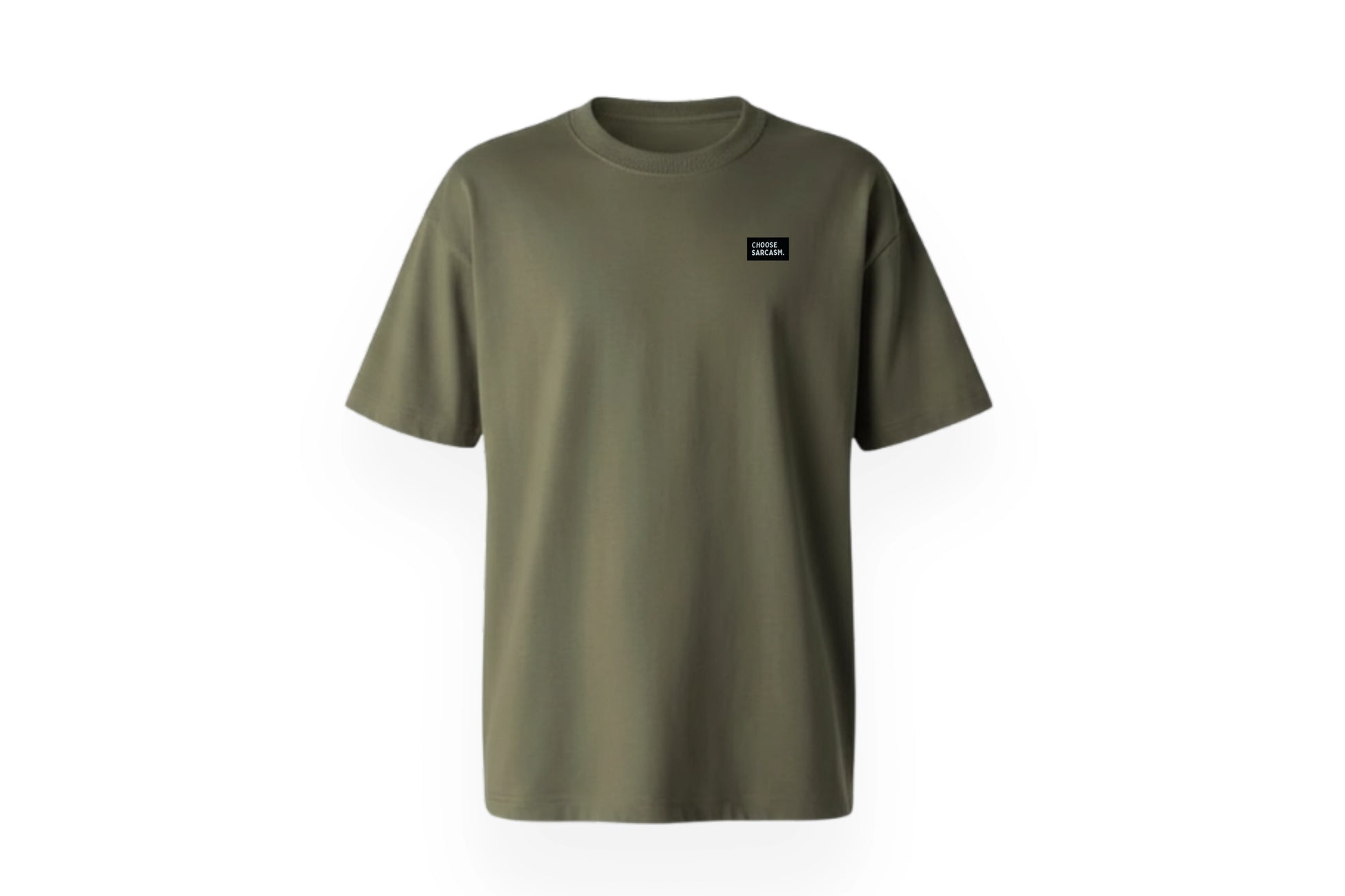 BOX TEE WITH PATCH.