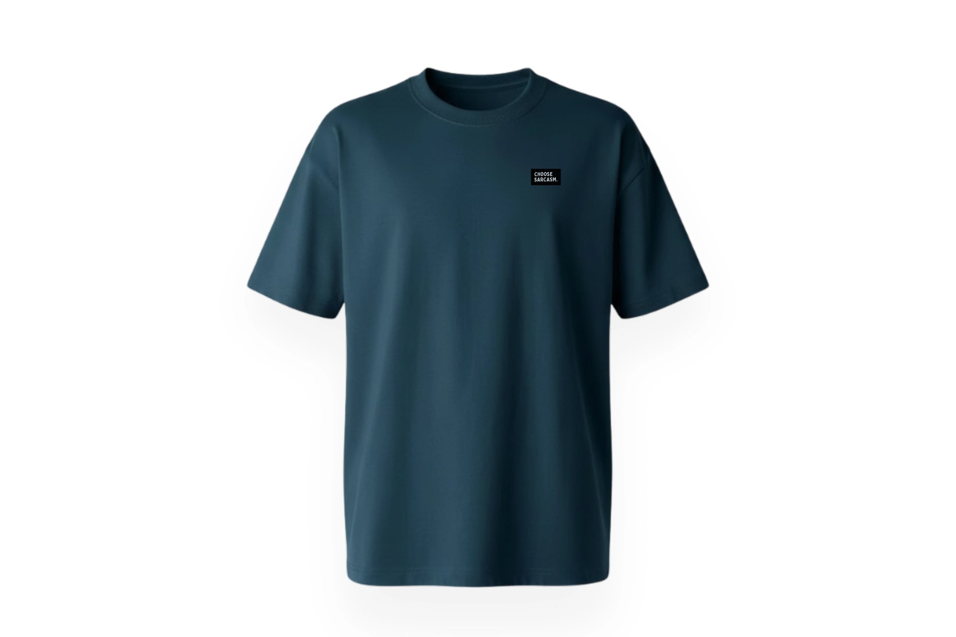 BOX TEE WITH PATCH.